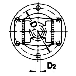 Jungas, flanšas, W2480 Walterscheid 1137031