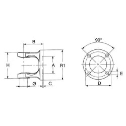 Flanšo jungtis - 8 dydis - D195 221087252