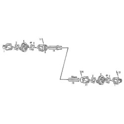 Jungas, profiliuotas vamzdis, 54,6 mm, T CvJ 80 Corner 141028165