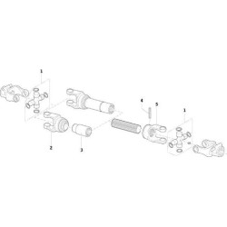 Jungas, profiliuotas vamzdis, 50 mm, E60 kampas 151016035