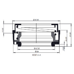 Fiksavimo žiedo komplektas PTO9Y21LCK