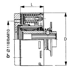 EFK96/4R 1 3/4-6 TK138 210-II 5814451210