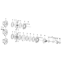 Jungas, flanšas, W2500/P500 Walterscheid 1397090