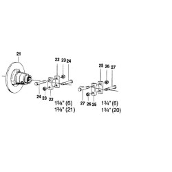 Sankabos jungtis K92/4, W2400/P400/W400E Walterscheid 356201