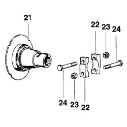 Sankabos jungtis K96, W2400/P400/W400E Walterscheid 359001