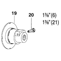Sankabos jungtis K96, W2400/P400/W400E Walterscheid 359001