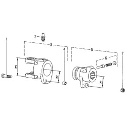 Sankabos jungtis K61/1, W2200/W200E Walterscheid 206702