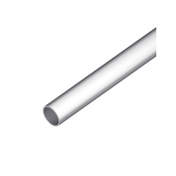 Profilinio vamzdžio metras Ø į vidų: 33 Ø iš išorės: 38 x 2,5 mm ilgis: 1 m 25038025