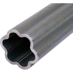 Profilinis vamzdis žvaigždutės formos S6 Ø į vidų: 61,5 Ø iš išorės: 71,5x57,5x5 mm I: 0,8 m Walterscheid 754615800