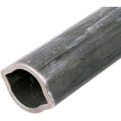 Profilinis vamzdis citrininis 1b Ø įėjimas: 40 Ø išorė: 49x39,5x4,5 mm ilgis: 0,8 m Walterscheid 752515800