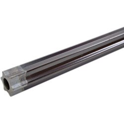 Profilinis vamzdis, dengtas žvaigždiniu paviršiumi S4GA, Ø į vidų: 39, Ø iš išorės: 51x37x6mm, ilgis: 1m, Walterscheid 754991100