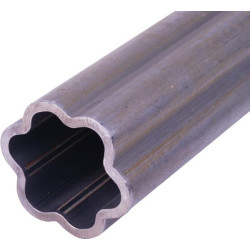 Profilinis vamzdis žvaigždutė S6 Ø įėjimas: 61,5 Ø išorė: 71,5x57,5x5 mm ilgis: 2,9 m Walterscheid 754600