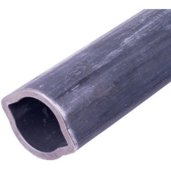 Profilinis vamzdis citrininis 1b Ø įėjimas: 40 Ø išorė: 49x39,5x4,5 mm ilgis: 3 m Walterscheid 752500