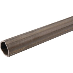 Profilinis vamzdelis išorinio trikampio formos, dydis: 2, Ø į vidų: 30,2, Ø iš išorės: 36 x 2,9 mm, ilgis: 1 m, plataus kampo, B