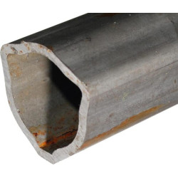 Profilinis vamzdelis išorinis trikampis dydis: 2 Ø į vidų: 30,2 Ø iš išorės: 36x2,9 mm L: 3 m plataus kampo Bondioli&Pavesi 1251