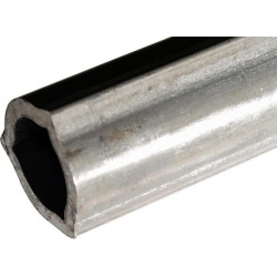 Trikampis profilio vamzdis T10 Ø įėjimas: 19,5 Ø išorė: 26,5x3,5 mm ilgis: 2,8 m Kampas 191110100