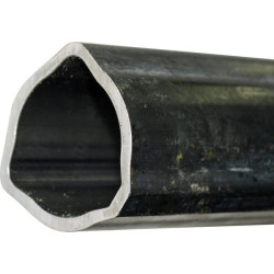 Trikampis profilio vamzdis T30/T40 Ø į vidų: 36,7 Ø iš išorės: 43,5x3,4 mm I: 2,8 m Kampas 191130200