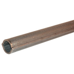 Profilinis vamzdis grūdintas citrinų spalvos, OOcH, išorinis Ø: 31x23,5 mm, ilgis: 1 m, Walterscheid 7502651000