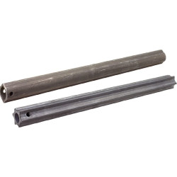 Profilinis vamzdis Ø į vidų: 61,5 Ø iš išorės: 71,5x57,5x5 mm Ilgis: 1,4 m Walterscheid 7546551400