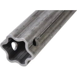 Profilinis vamzdis grūdintas žvaigždinis S5H Ø įėjimas: 52 Ø išorė: 61x47x4,5 mm Ilgis: 1 m Walterscheid 7545551000