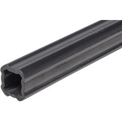 Profilinis vamzdis, vidinis dengtas SFT S8, Ø įėjimas: 41,2, Ø išorė: 51,7x5,3 mm, ilgis: 1 m, plataus kampo, Bondioli&Pavesi 24