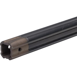 Profilinis vamzdis, vidinis dengtas SFT S8, Ø įėjimas: 41,2, Ø išorė: 51,7x5,3 mm, ilgis: 1 m, plataus kampo, Bondioli&Pavesi 24