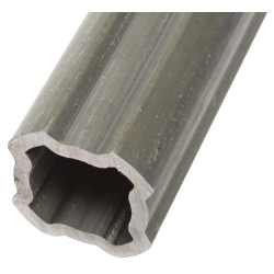 Profilinis vamzdis, vidinis dengtas SFT S6, Ø įėjimas: 37,9 mm, Ø išorė: 47,4 x 4,8 mm, ilgis: 1,5 m, plataus kampo, Bondioli&Pa