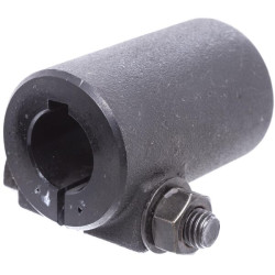 Stebulė su spaustuku ir rakto grioveliu Ø25, 80L 6740161KR