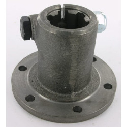 Įvorė su įpjovomis 13/8 + flanšas + spaustukas 160104
