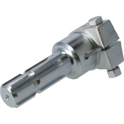 PTO reduktorius, išorinis 1 3/8 colio (6) sriegis, vidinis 40 mm, su spaustuko varžtu 6710184KR