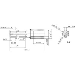 Reduktorius Ø25 - 1.3/8-6 671010KR