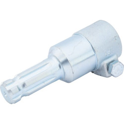 PTO reduktorius, išorinis sriegis 1 1/8 colio (6), vidinis sriegis 1 3/8 colio (6) su spaustuko varžtu 6710103KR