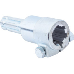 PTO reduktorius, išorinis sriegis 1 1/8 colio (6), vidinis sriegis 1 3/8 colio (6) su spaustuko varžtu 6710103KR