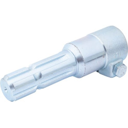 PTO reduktorius, išorinis sriegis 1 3/8 colio (6), vidinis sriegis 1 3/8 colio (21) su spaustuko varžtu 6710007KR