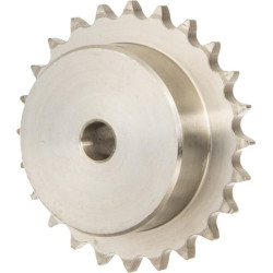 Žvaigždutė Simplex 24 dantų 1/2" grandinė 08 B-1 Nerūdijantis plienas 304 Kramp SE1224RVS