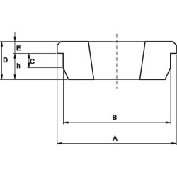 Suvirinimo stebulės kūginis užraktas 3535 WH3535