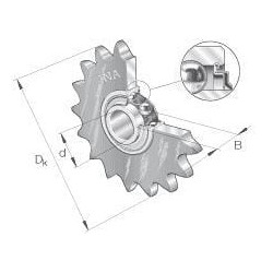 Žvaigždutės įtempiklis KSR16L008101808