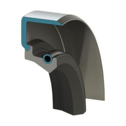 Alyvos sandariklis 45x62x7mm, tipas: BB, DIN 3760, 1x Kramp 45627BBP001