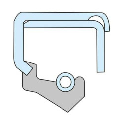 Riebokšlis 36x62x10mm DIN 3760 Kramp 366210DB