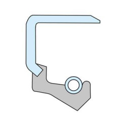 Alyvos sandariklis 9/16x1x1/4" tipas: BB DIN 3760 1x Kramp 1428254635BBP001