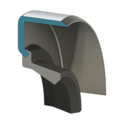 Alyvos sandariklis 28x37x6mm, tipas: BD, DIN 3760, 1x Kramp 28376BDP001