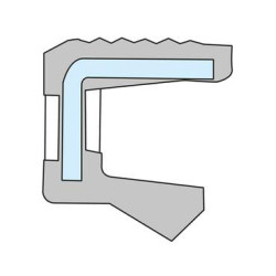 Alyvos sandariklis 15x23x3mm, tipas: G Kramp G15233