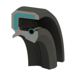 Alyvos sandariklis 30x52x10mm tipas: CC Viton nerūdijantis plienas DIN 3760 1x Kramp 305210CCVP001