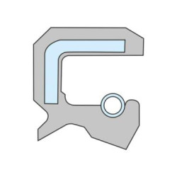 Alyvos sandariklis 30x42x7mm tipas: CC Viton nerūdijantis plienas DIN 3760 1x Kramp 30427CCVP001