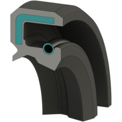 Alyvos sandariklis 130x170x12 mm, tipas: CC Viton, nerūdijantis plienas, DIN 3760, 1x Kramp 13017012CCVP001