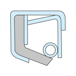 Alyvos sandariklis 140x160x15mm, tipas: DL, 1x Kramp 14016015DLP001