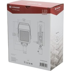 Case - IH JX60 LA10446 Kvadratinis darbinis žibintas ir rankena