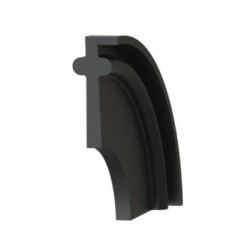 Trijų spaustukų tarpinė 2 colių EPDM TCGL2EPDM