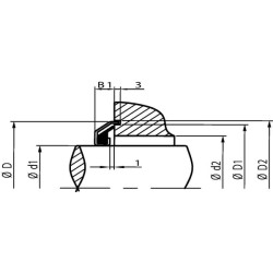 „Alphaseal RCL“ 60x82x5,5 AS608255RCLP001