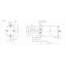 Variklis MPP DC 24 Vdc 800 W MPPDCM24V800N